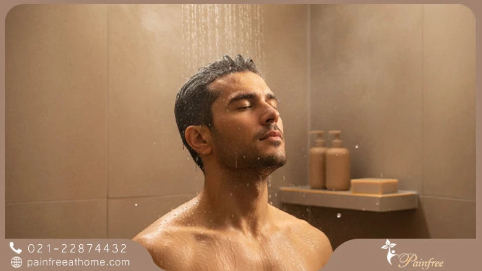 معجزه دوش آب سرد حتی در زمستان